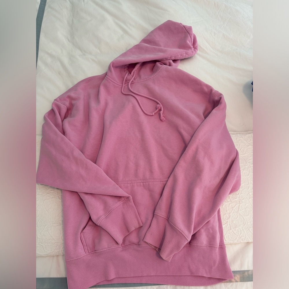 Pink hoodie